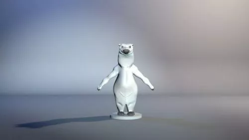 Bear Polar Animal 3d model Bear Polar Animal 3d model