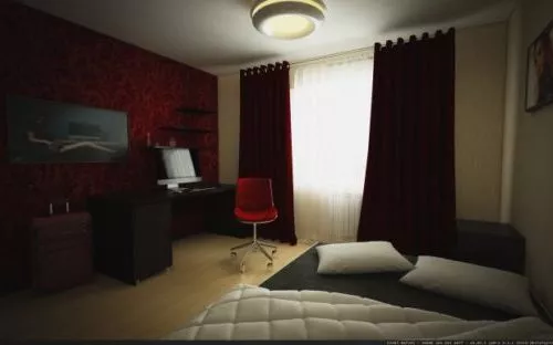Minimalist Bedroom 3d model Minimalist Bedroom 3d model