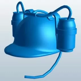Beer Hat 3d model