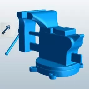 Bench Vise 3d model