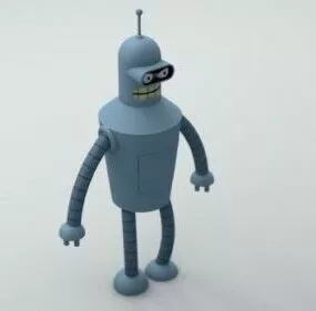 Bender Robot 3d model