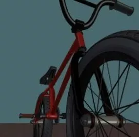 Children Bicycle V1 3d model