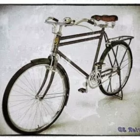 19th Century Bicycle Classic 3d model