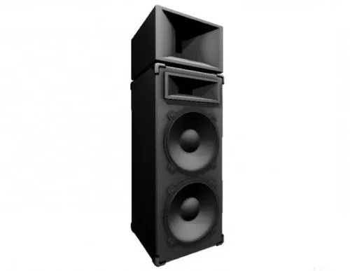 Dual Audio Speaker 3d model