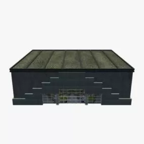 Storefront Building 3d model
