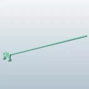 Billiard Stick Bridge 3d model