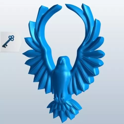 Robot Eagle Bird 3d model