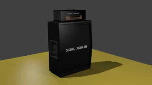 Bass Amplifier Device 3d model