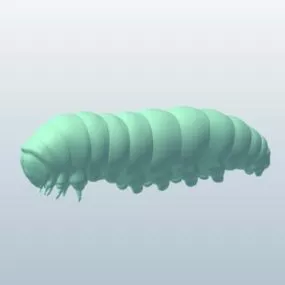 Swallowtail Caterpillar 3d model