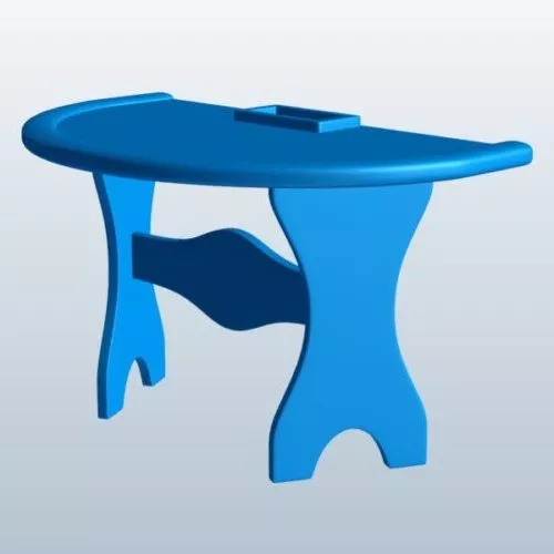 Blackjack Table 3d model Blackjack Table 3d model