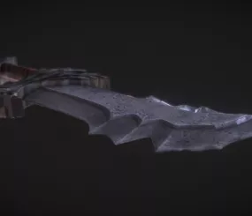 Blade Of Chaos Weapon 3d model