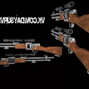 Bmp-22lr Gun 3d model