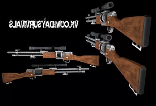 M134 Gatling Gun 3d model