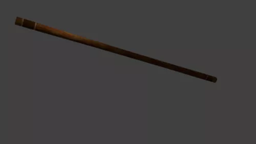 Bo Staff Weapon 3d model Bo Staff Weapon 3d model