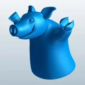 Boar Sculpture 3d model