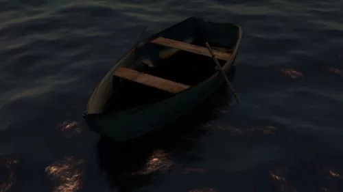 Small Speed Boat 3d model