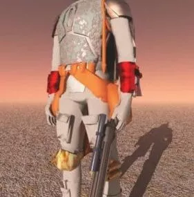 Fett Soldier Warrior 3d model