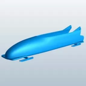 Bobsled 3d model