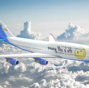Boeing 747-400 Airplane 3d model
