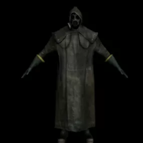 Bogey Man Character 3d model