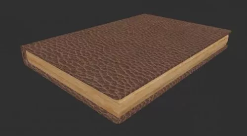 Books Shelf Table 3d model
