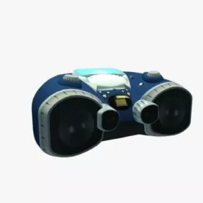 Boombox Speakers 3d model