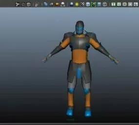 Boss Thanos Character 3d model