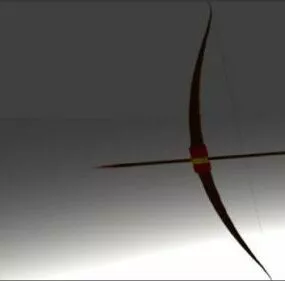Simple Bow Arrow 3d model