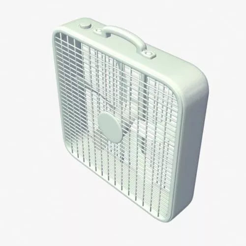 Box Fan 3d model Box Fan 3d model