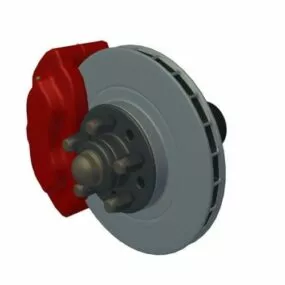 Car Brake Rotor 3d model