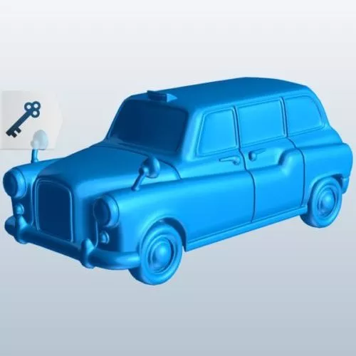 British Taxi Car Lowpoly 3d model British Taxi Car Lowpoly 3d model