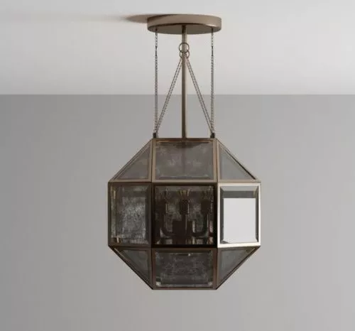 Slope Pendant Lamp Vray 3d model