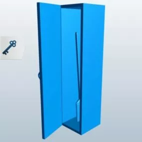 Bedroom Closet 3d model