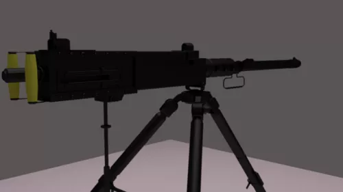 Killzone Game Rifle Weapon 3d model