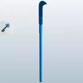 Brush Hook Knife 3d model