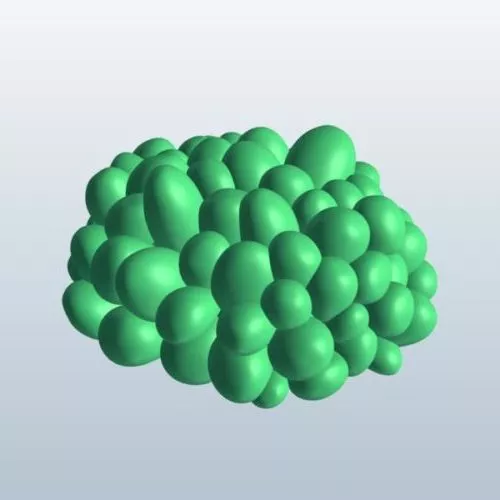 Bubble Coral Lowpoly 3d model Bubble Coral Lowpoly 3d model