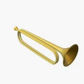 Bugle Instrument 3d model