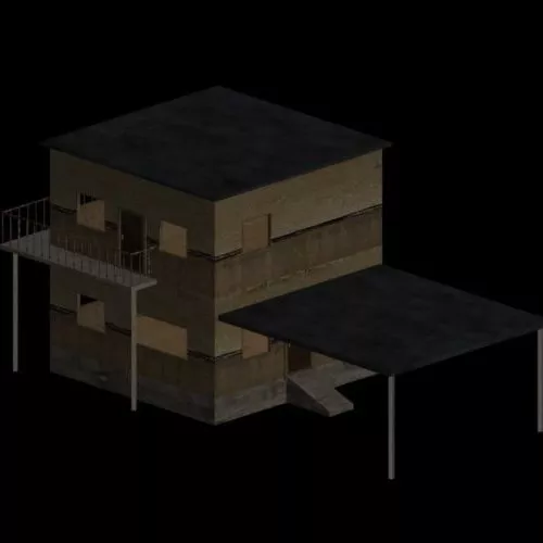 Building Wooden Material 3d model Building Wooden Material 3d model