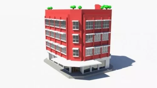 Cross Shape Set 3d model