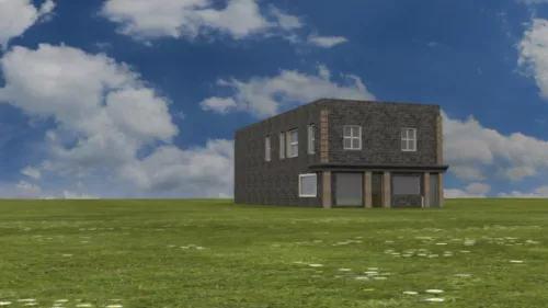 Old Rock Castle 3d model