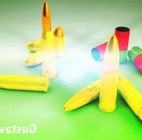 Bullets Toy 3d model