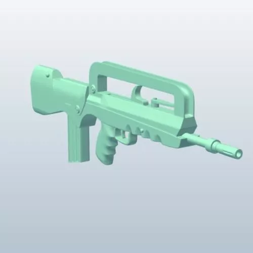 Army M60 Machine Gun 3d model