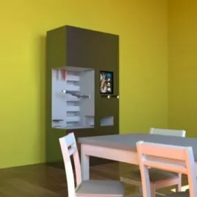 Restaurant Burger Making Machine 3d model