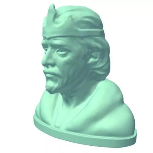 Bust Of Medieval King 3d model Bust Of Medieval King 3d model