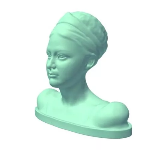 Satyr Famous Bust 3d model