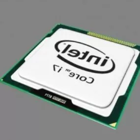 Intel Core I7 Cpu 3d model