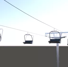 Cable Car 3d model