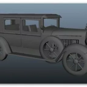 Cadillac Vintage Car 3d model