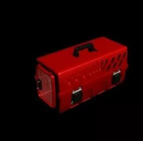 Cage Rigged 3d model
