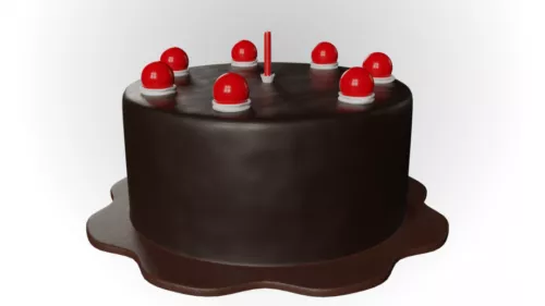 Doughnut Fast Food 3d model